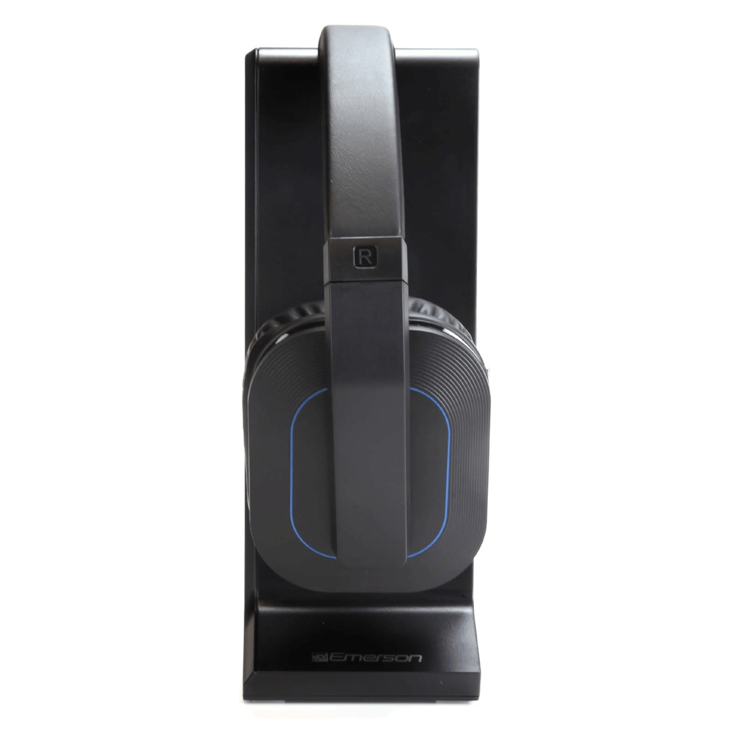 Emerson 2.4G Wireless TV Headset with High-Definition Audio and Charging Stand