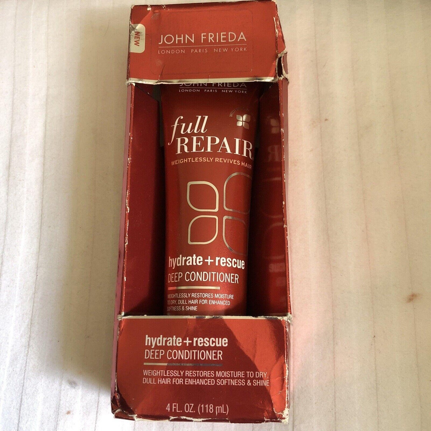 John Frieda Full Repair Hydrate And Rescue Deep Conditioner, 4 Oz 1R