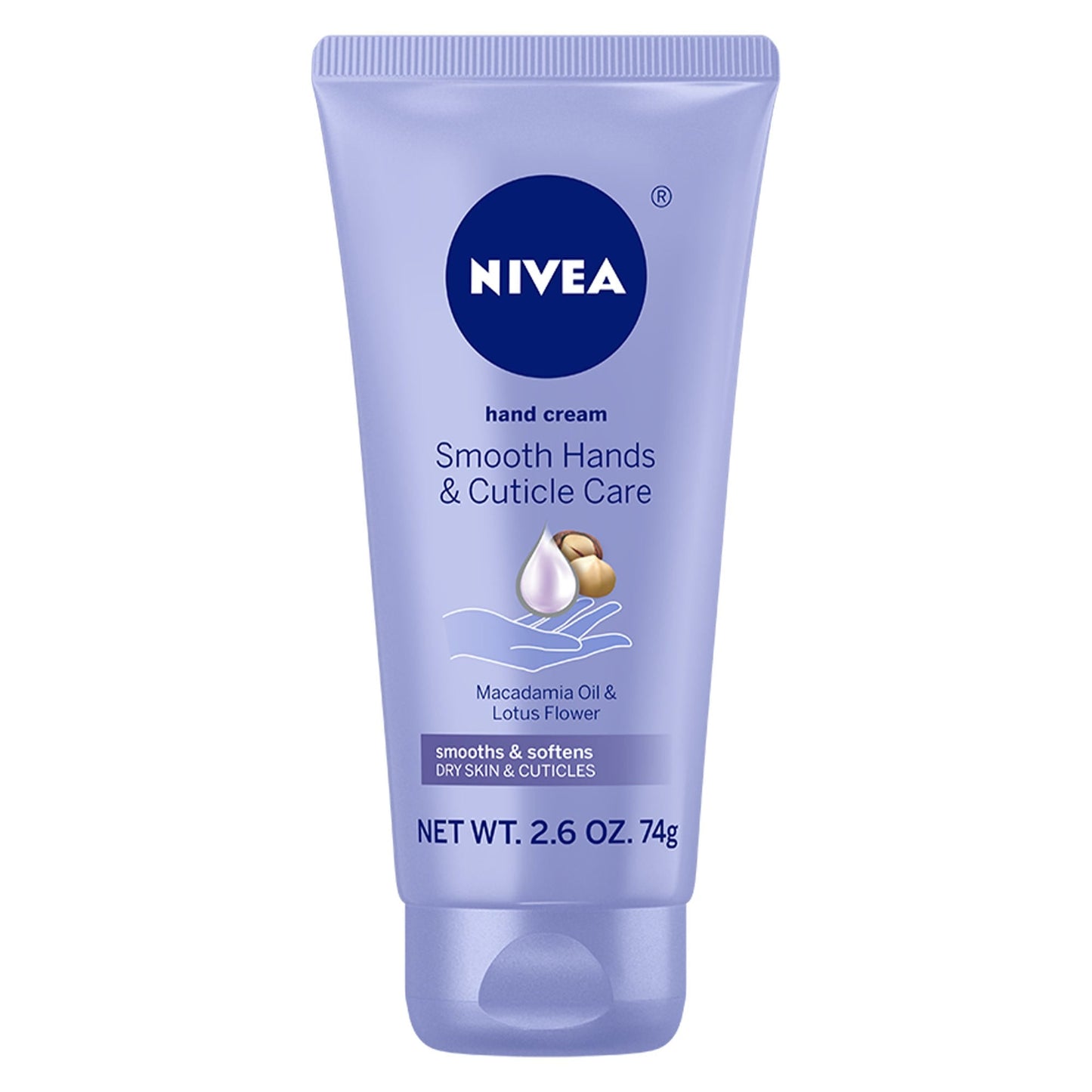 Nivea Body Care Smooth Hands And Cuticle Hand Cream For Dry Skin - 2.6oz
