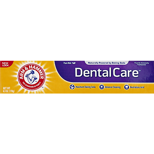 Arm & Hammer Dental Care Toothpaste, Fluoride Anticavity, Pure Mint