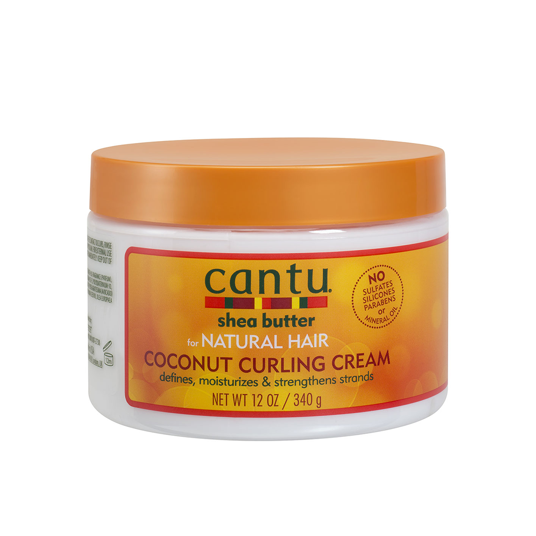 Cantu Shea Butter For Natural Hair Coconut Curling Cream, 12 Oz