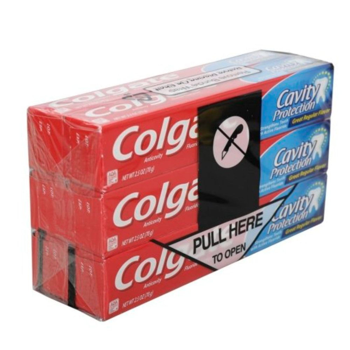 Colgate Cavity Protection Toothpaste, Anticavity Fluoride, Great Regular Flavor