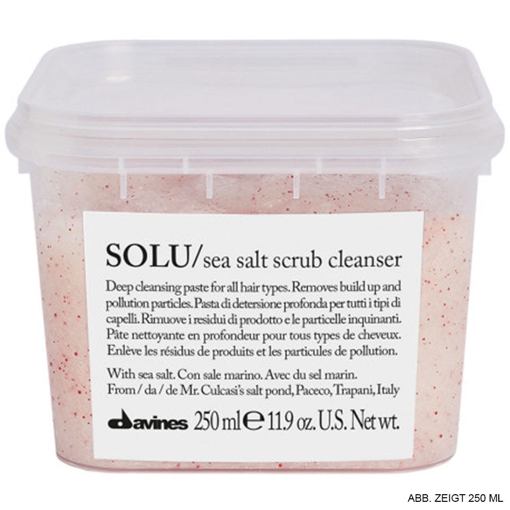 Davines Essential Haircare Solu Sea Salt Scrub Cleanser 75 Ml