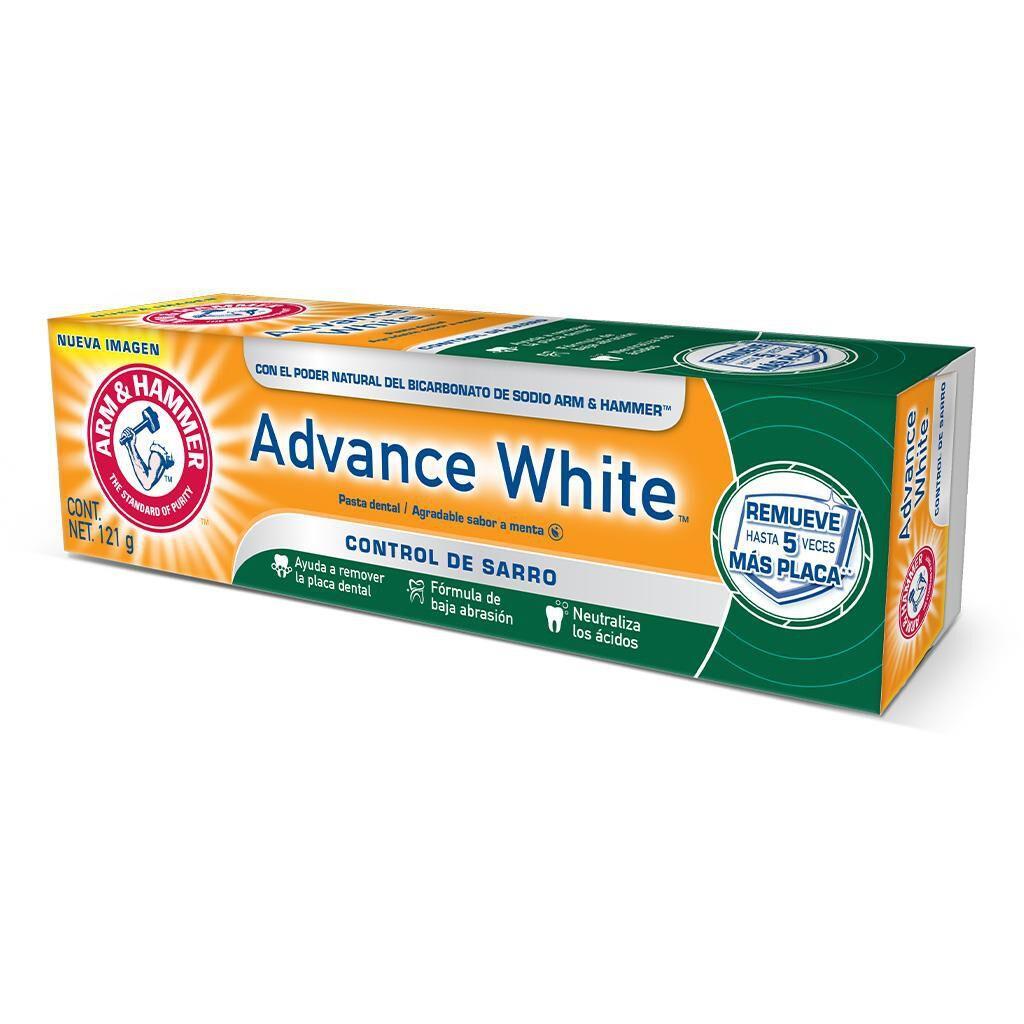 Arm & Hammer Advance White Brilliant Sparkle Toothpaste, Fluoride Anti-Cavity, Tartar Control, Fresh Mint