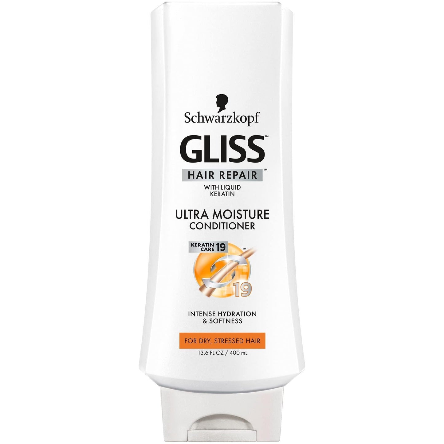 Schwarzkopf Gliss Conditioner, Ultra Moisture, Hair Repair