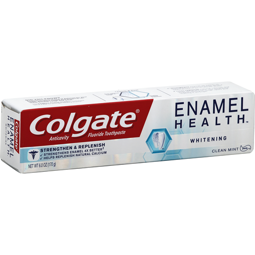 Colgate Enamel Health Toothpaste, Anticavity Fluoride, Whitening, Clean Mint, Paste