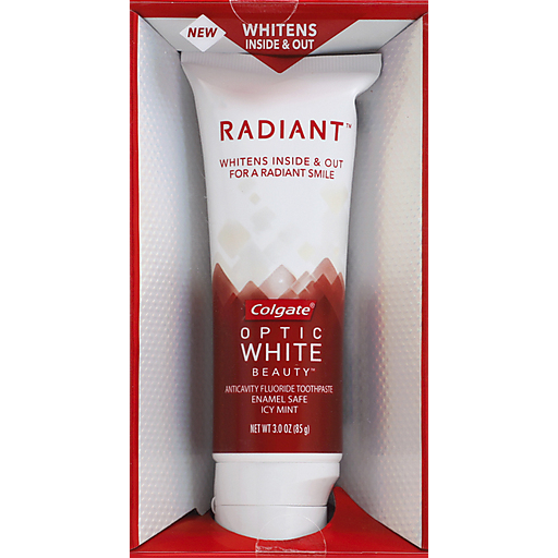 Colgate Optic White Beauty Toothpaste Radiant Icy Mint