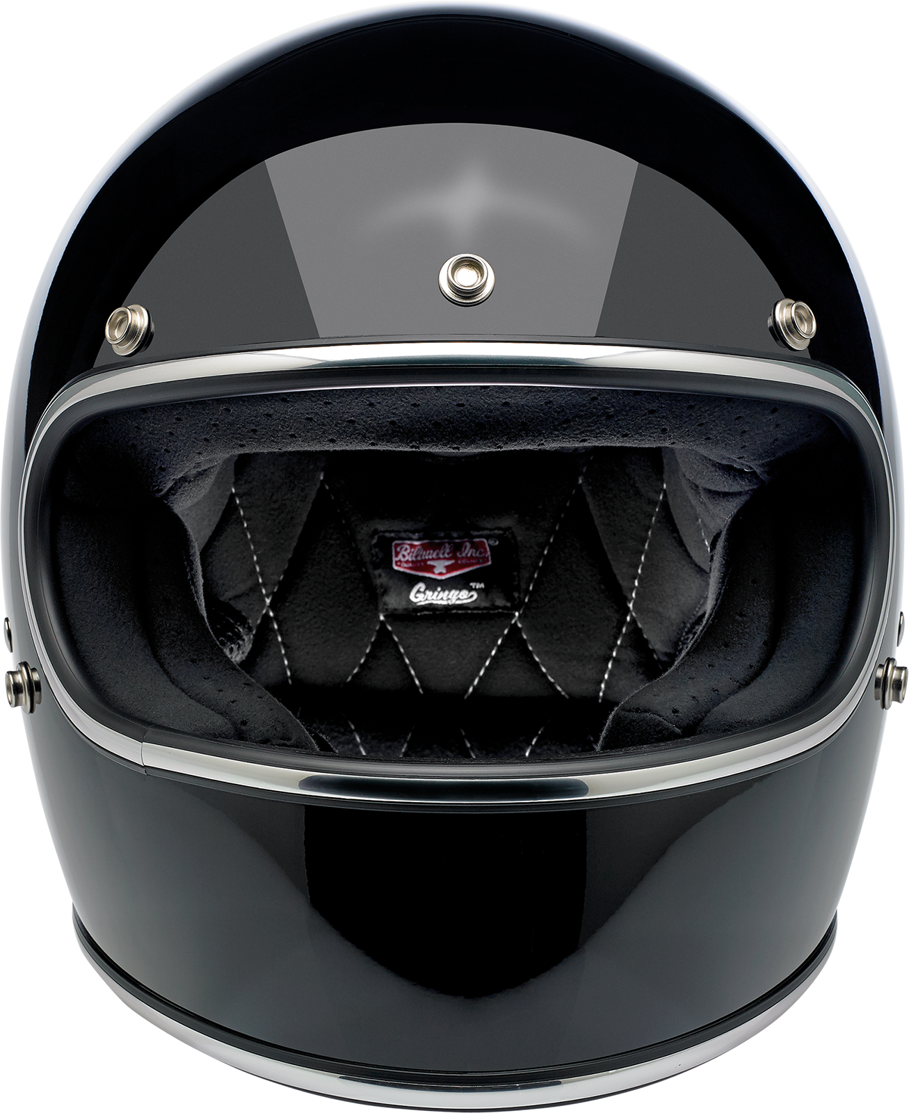 BILTWELL Gringo Helmet - Gloss Black - 2XL 1002-101-106