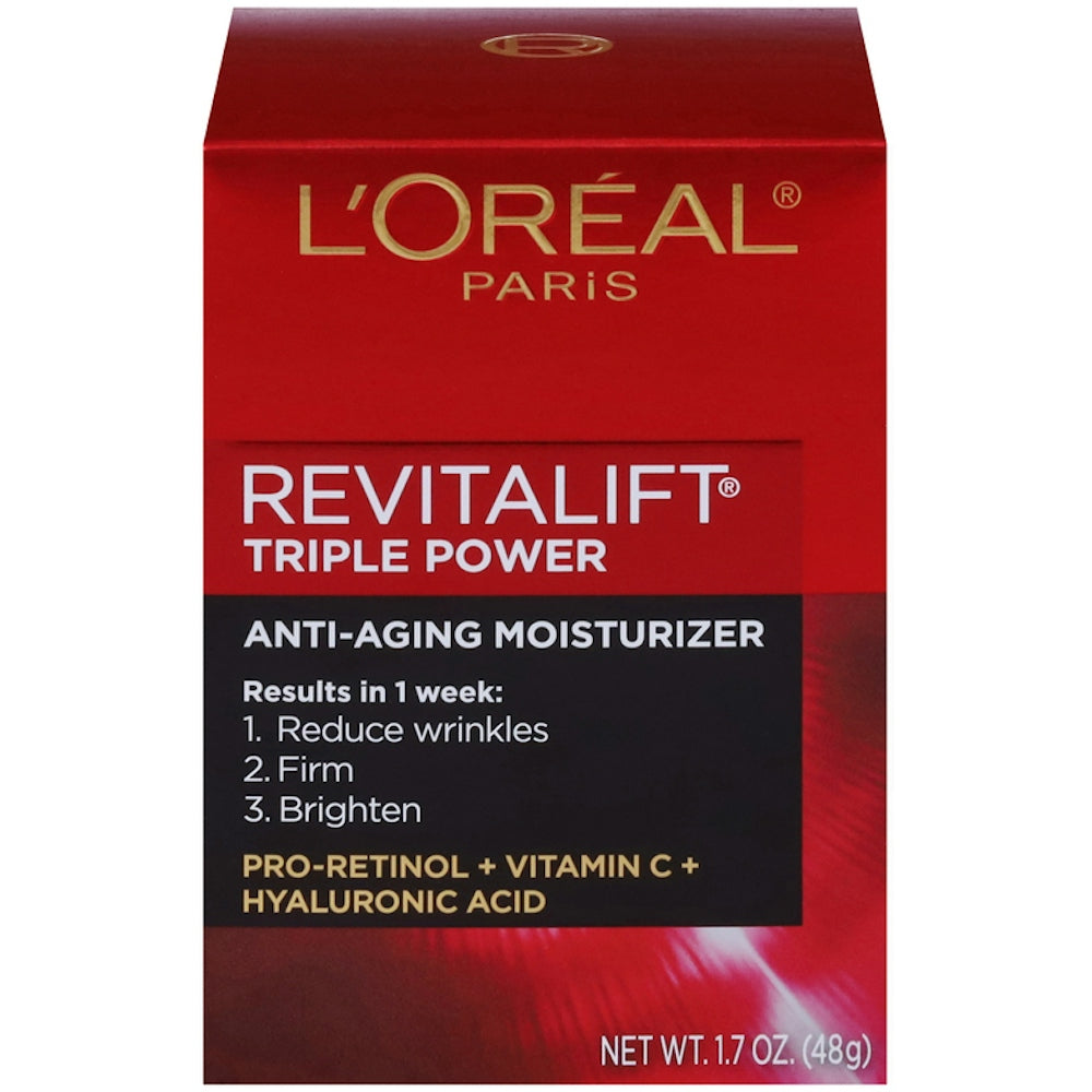 Loreal L'Oreal Paris RevitaLift Triple Power Day Anti-Aging Cream, 1.7 Oz