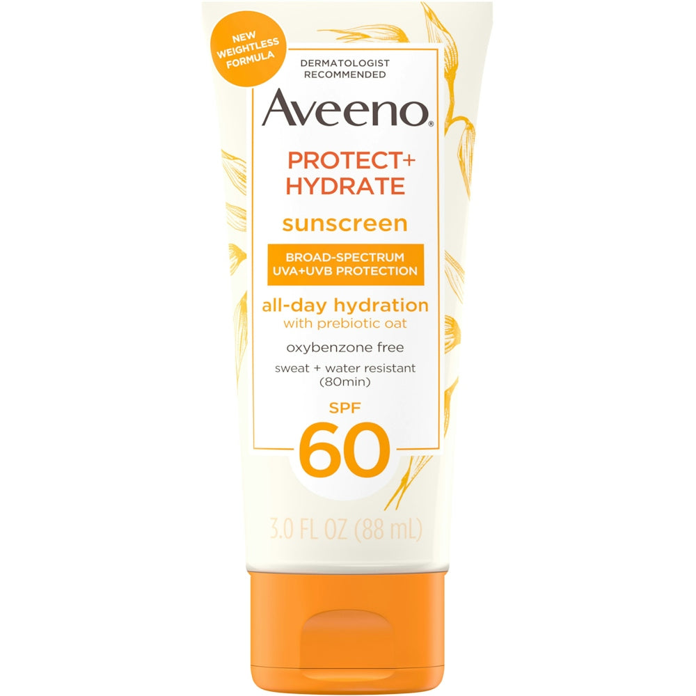 Aveeno Protect & Hydrate Sunscreen Body Lotion - SPF 60 - 3 Fl Oz