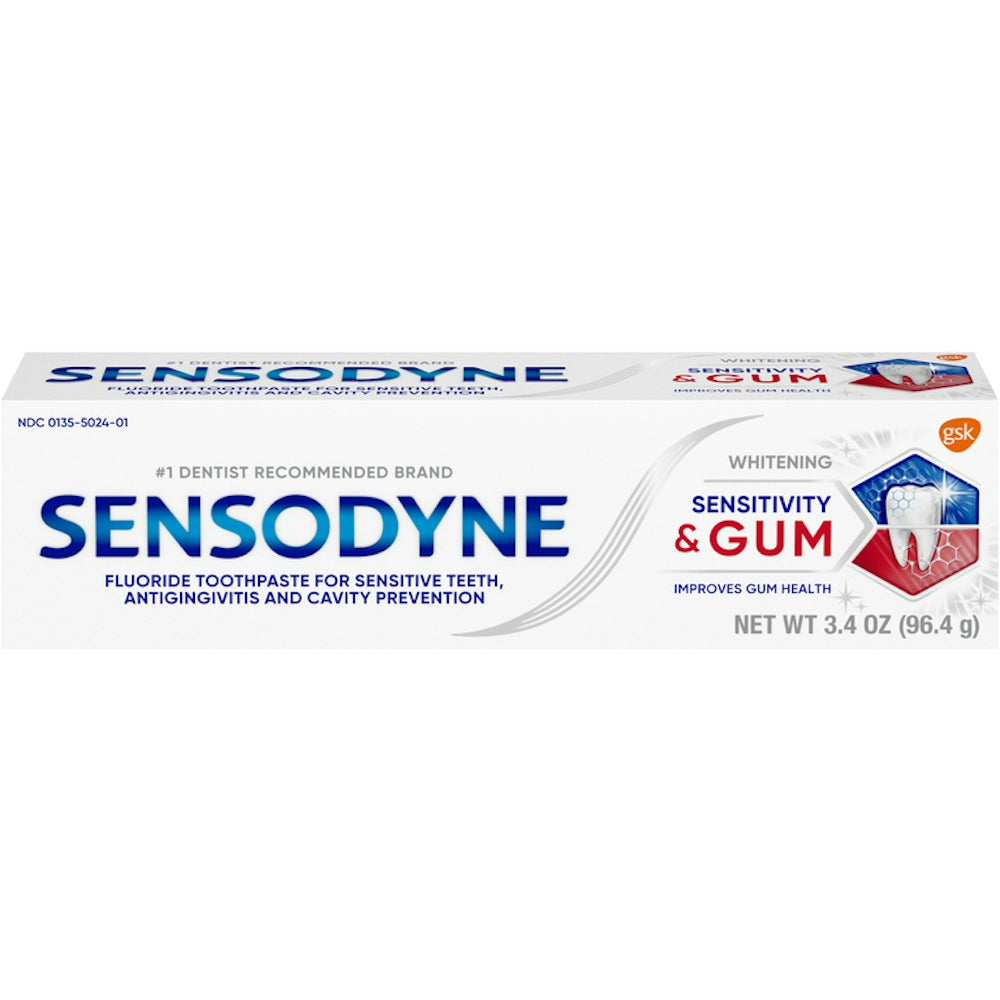 Sensodyne Sensitivity & Gum Teeth Whitening Sensitive Toothpaste