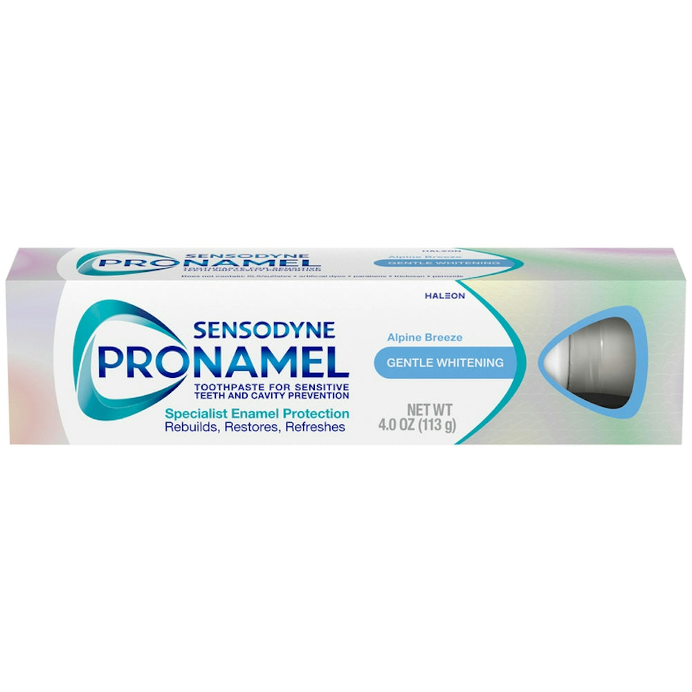 Sensodyne Pronamel Gentle Whitening Enamel Toothpaste For Sensitive Teeth Alpine Breeze