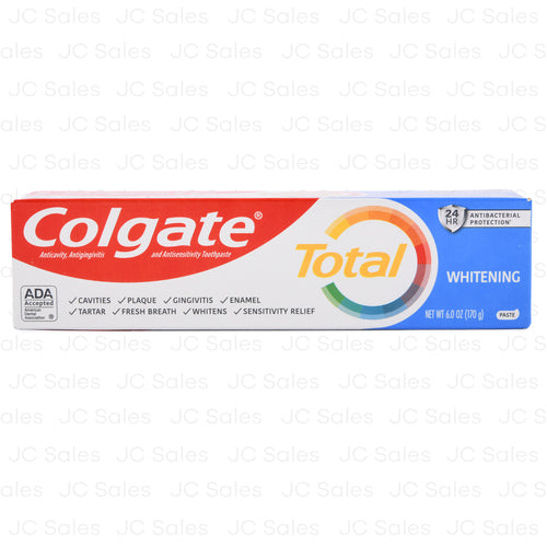 Colgate Total Whitening Toothpaste - 6Oz
