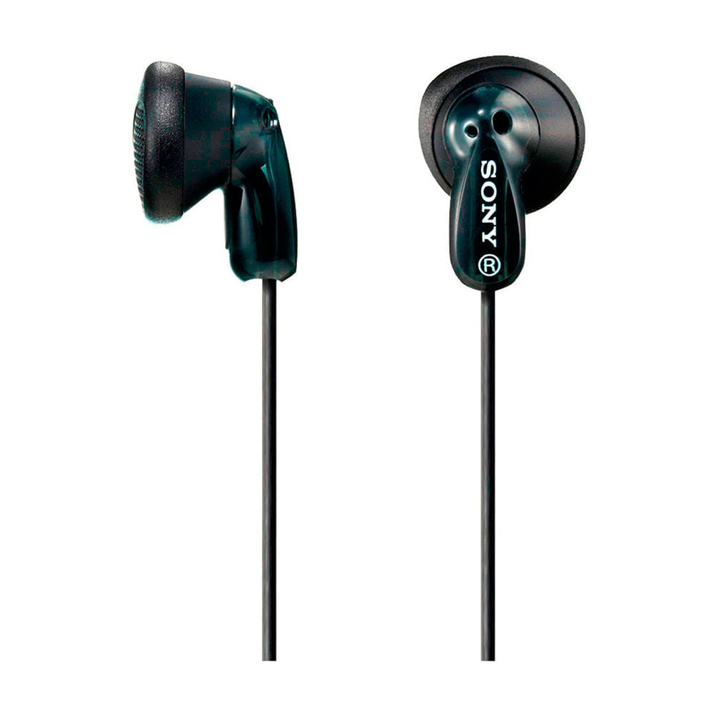 Sony Headphones Stereo Fashion Earbuds Black