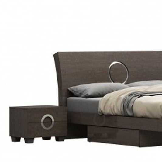 84inches X 87inches X 40inches 4pc California King Modern Gray High