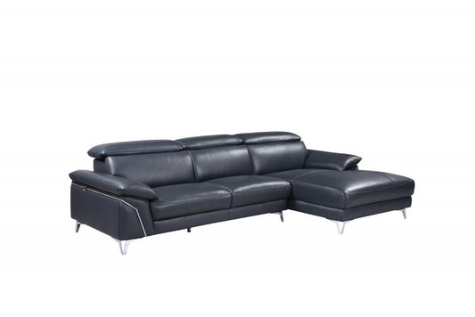 114inchesinches X 67inchesinches X 39inchesinches Modern Blue Genuine