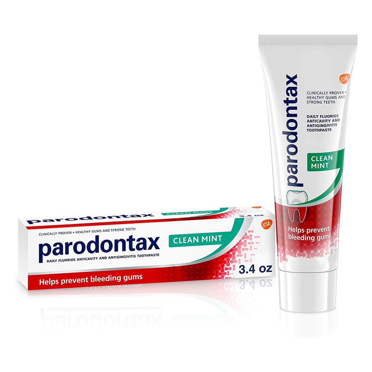 Parodontax Gingivitis Toothpaste For Bleeding Gums Clean Mint