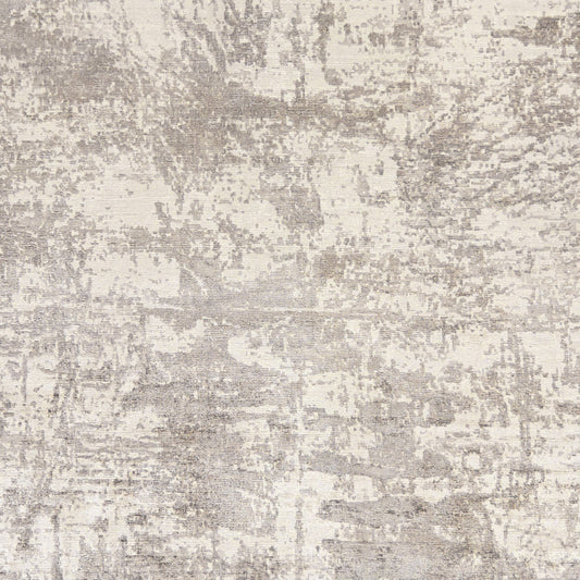 8inches x 11inches Viscose Beige Area Rug