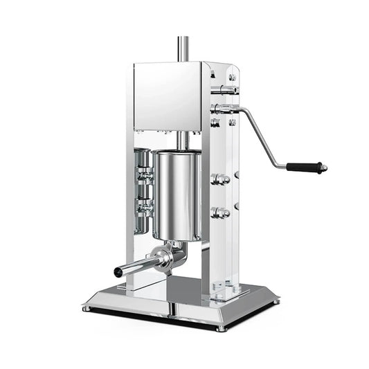 3L Manual Vertical Sausage Filler - Stainless Stuffer Meat Press