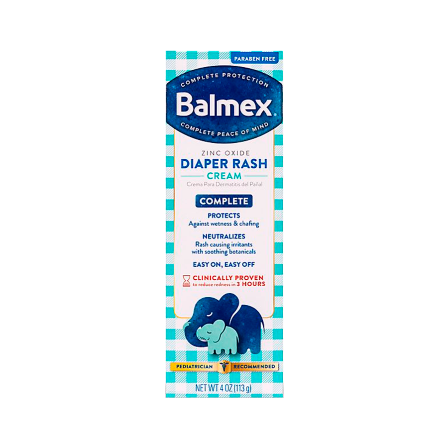 Balmex Complete Protection Baby Diaper Rash Cream, 4 Oz