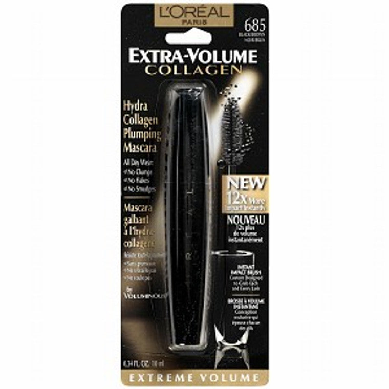 L'Oreal Paris Voluminous Extra Volume Collagen Black Brown Mascara