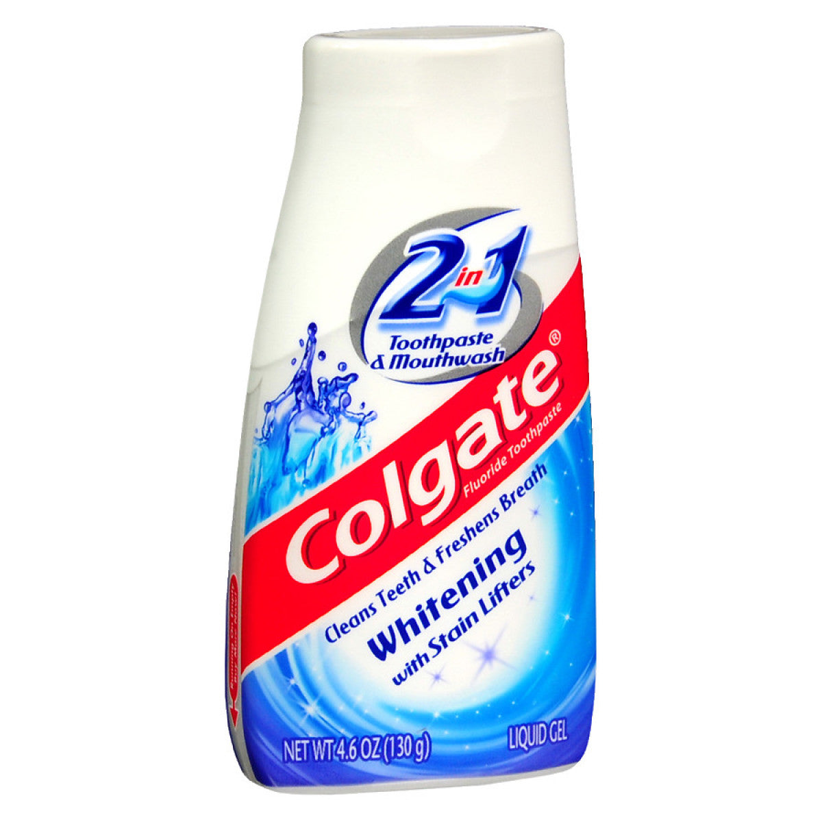 Colgate Whitening Liquid Gel 2 In 1 Toothpaste & Mouthwash 4.6 Oz