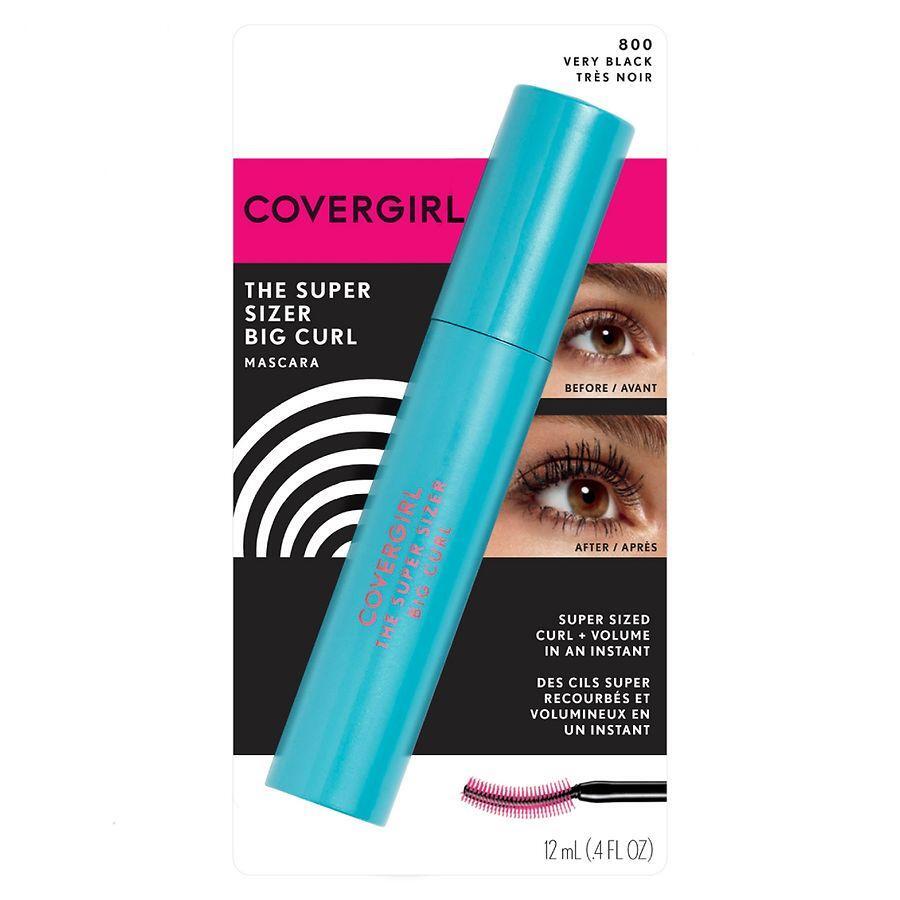 CoverGirl The Super Sizer Big Curl Mascara, Very Black 800