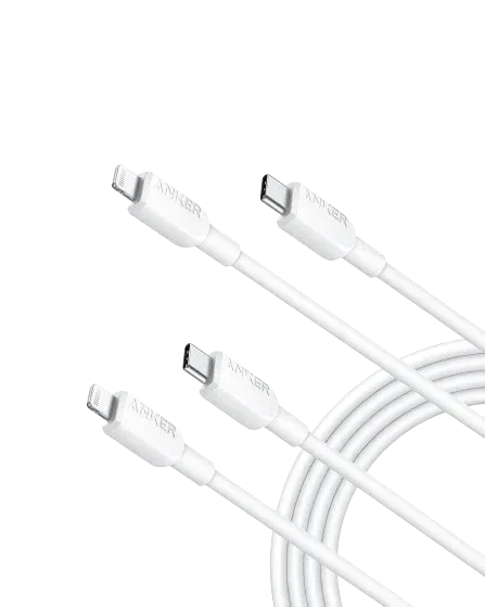 Anker <b>310</b> USB C to Lightning Cable (6 ft, 2pack)