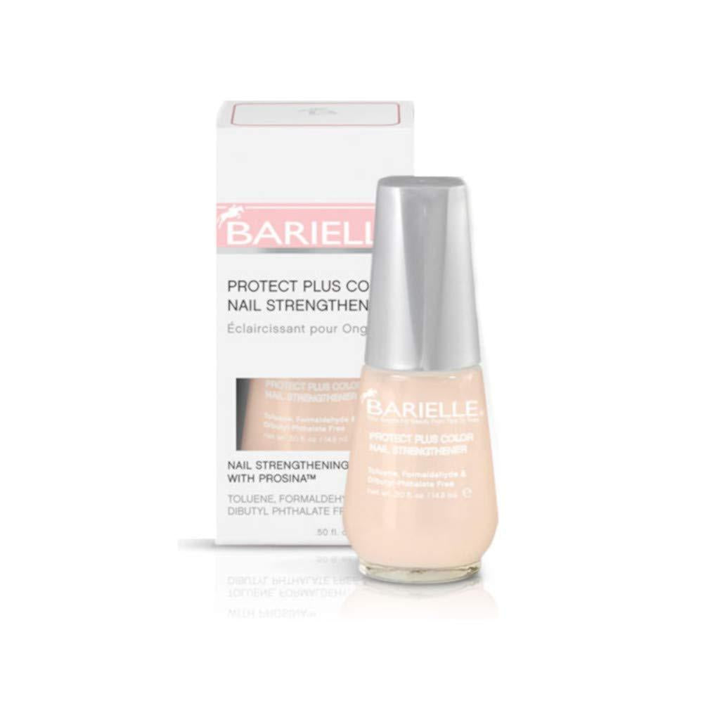 Barielle Protect Plus Color Nail Strengthener, Beige, 0.5 Ounce