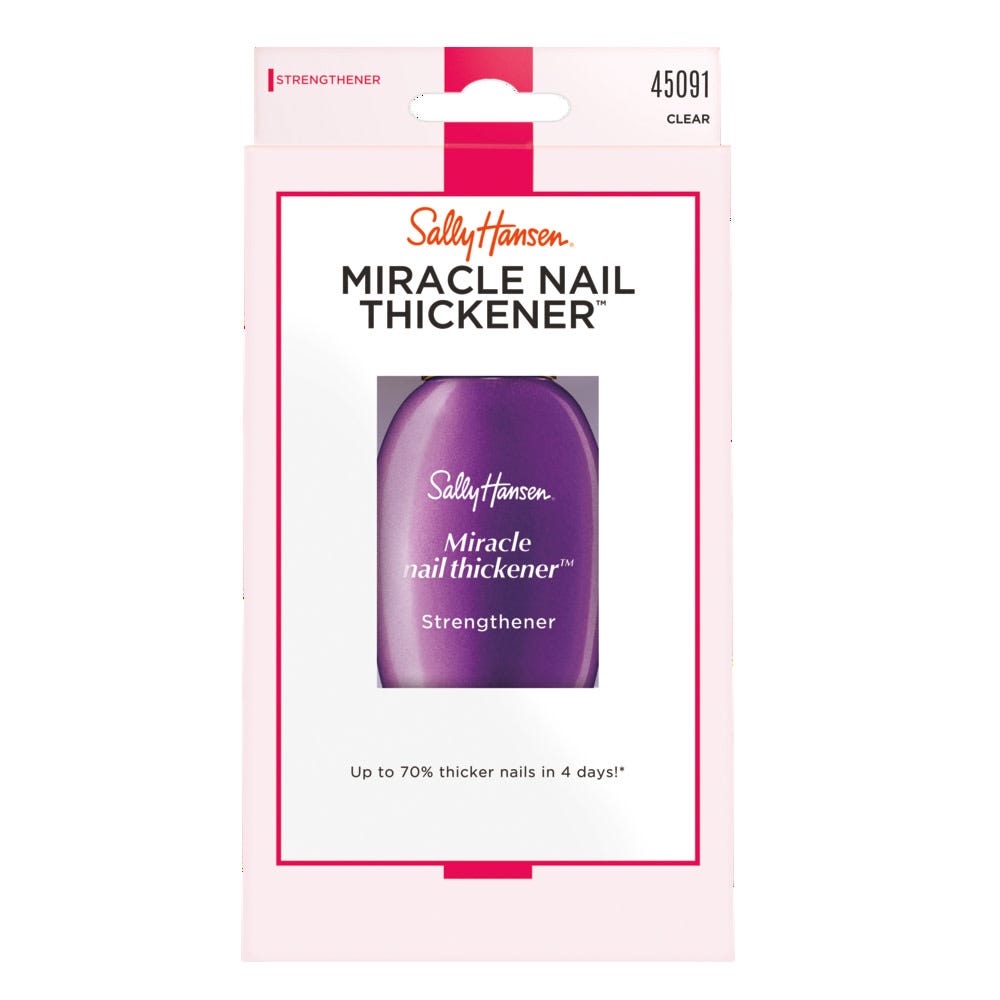 Sally Hansen Strengthener, Miracle Nail Thickener, Clear 45091