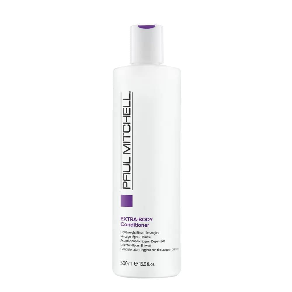 Paul Mitchell Extra-Body Conditioner, Detangles + Volumizes, For Fine Hair, 16.9 Fl. Oz