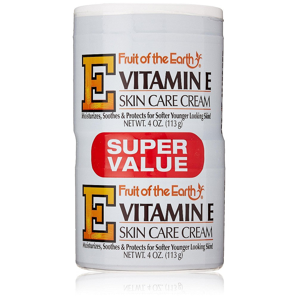 Fruit of the Earth Skin Care Cream, Vitamin E, Super Value