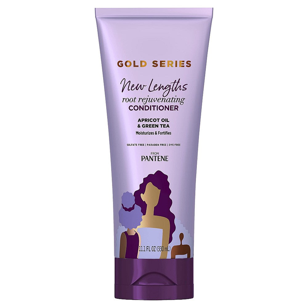 Pantene Gold Series Root Rejuvenating Conditioner With Apricot Oil & Green Tea - 11.1 Fl Oz