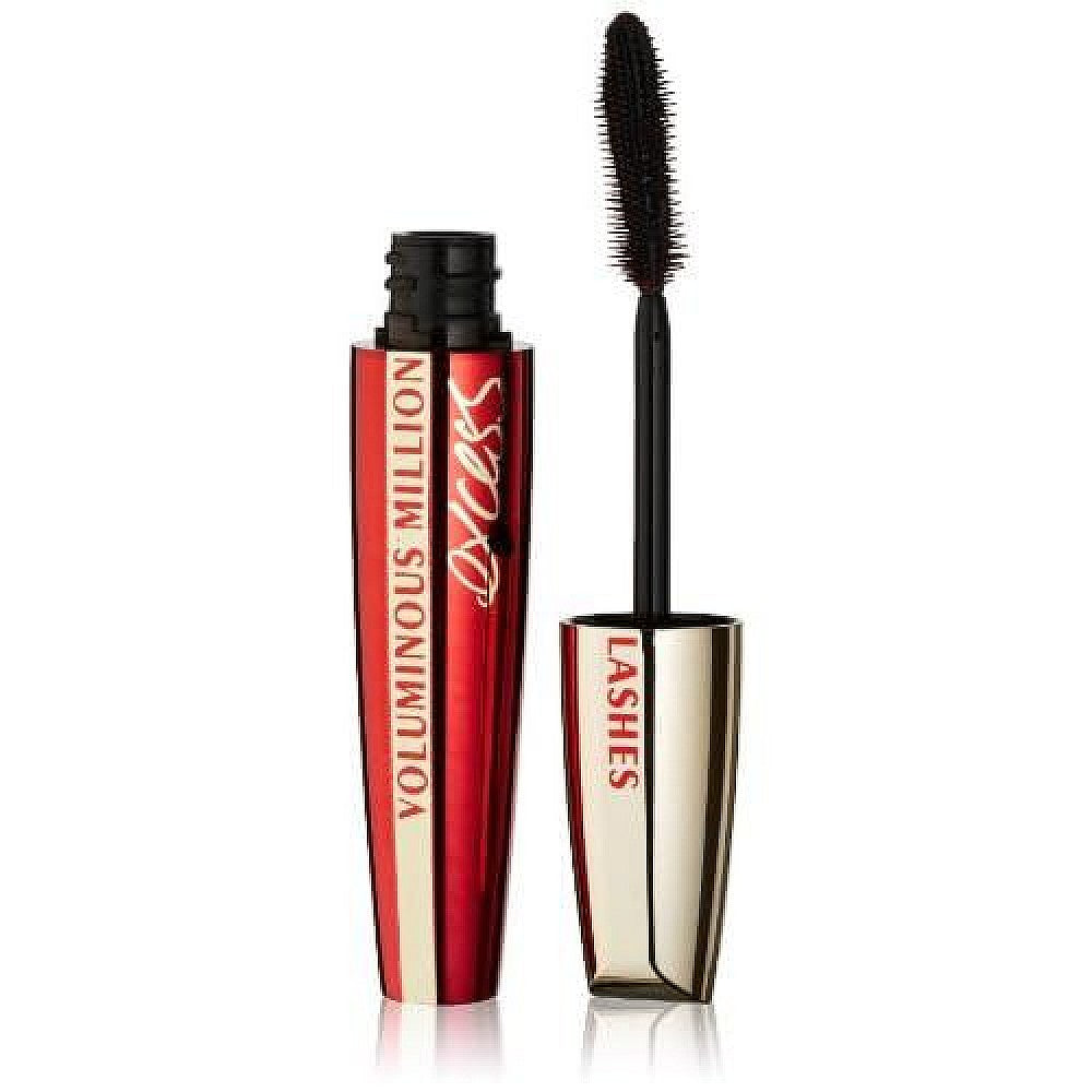 L'Oreal Paris Voluminous Million Lashes Excess Washable Mascara, Black, 0.31 Fl. Oz