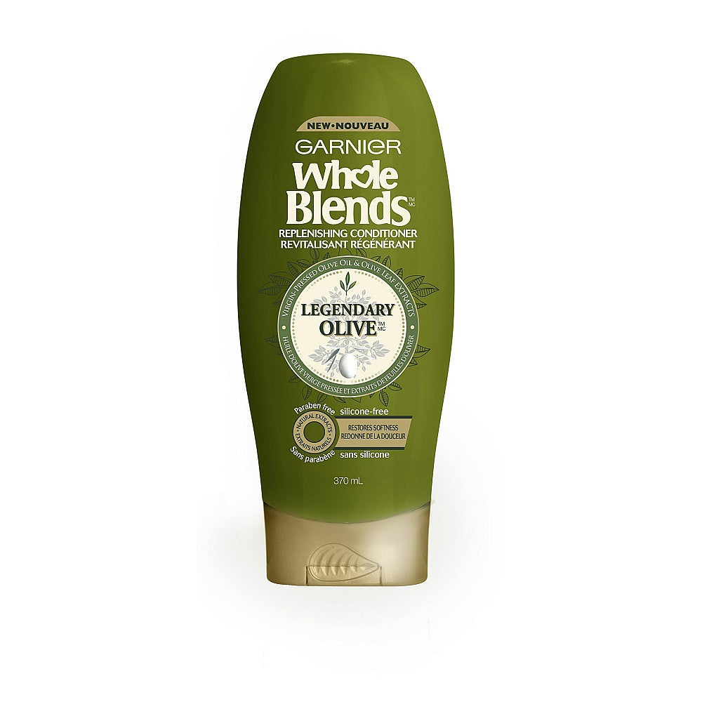 Whole Blends Garnier Replenishing Conditioner Legendary Olive, For Dry Hair, 12.5 Fl. Oz
