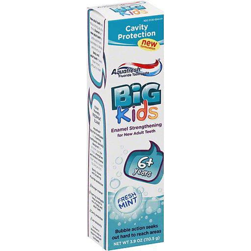 Aquafresh Fluoride Toothpaste Big Kids 6+ Years Fresh Mint
