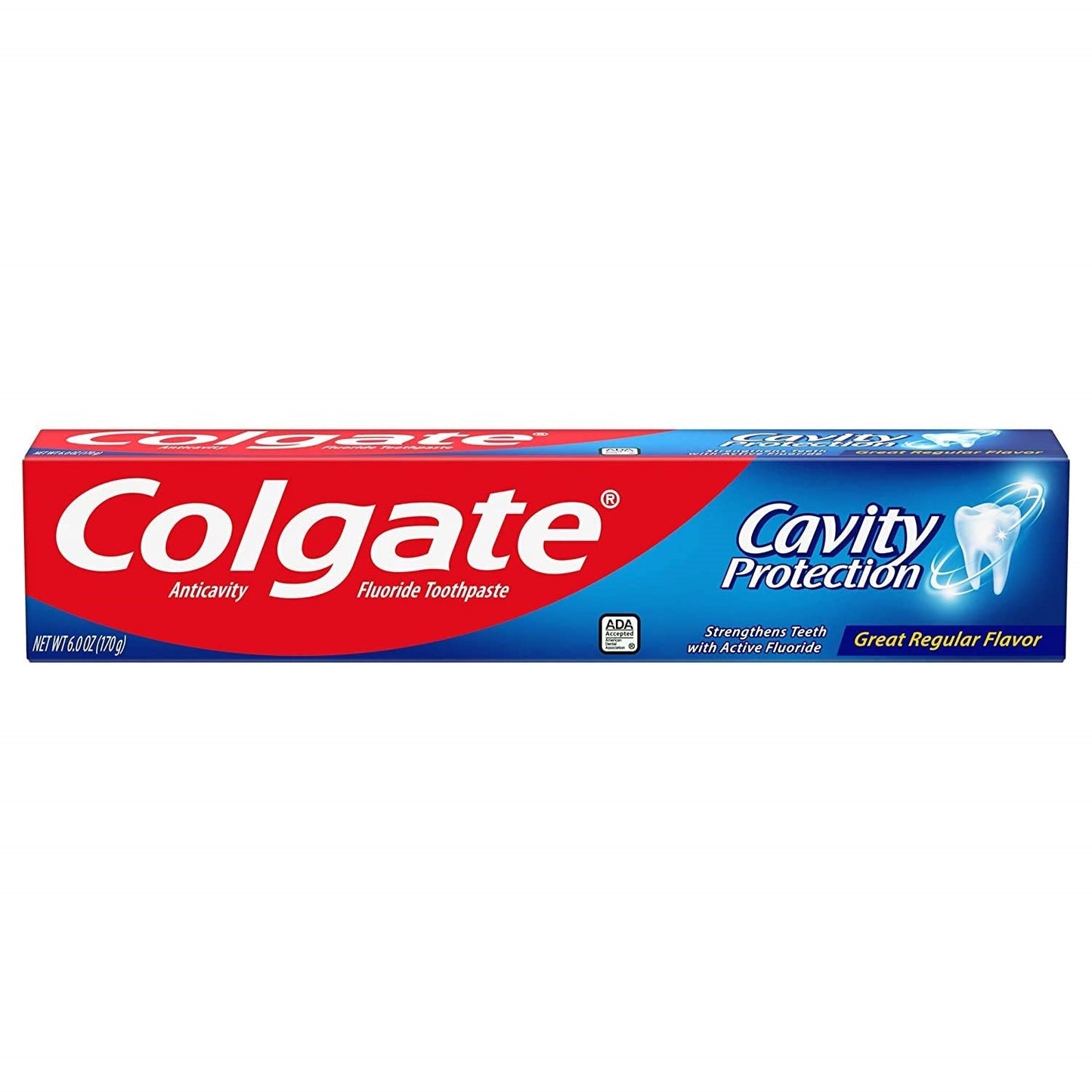 Colgate Toothpaste, Fluoride, Cavity Protection, Great Regular Flavor