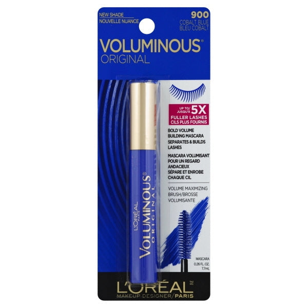 L'Oreal Paris Voluminous Original Washable Bold Eye Mascara Cobalt Blue