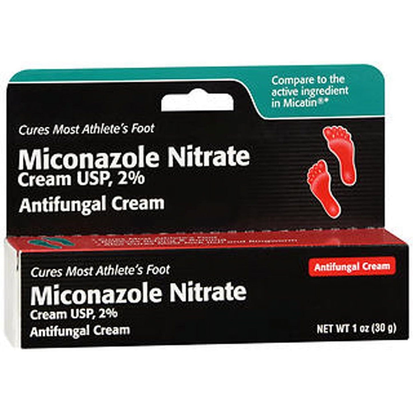 Miconazole Taro Nitrate 2% Antifungal Cream - 1 Oz