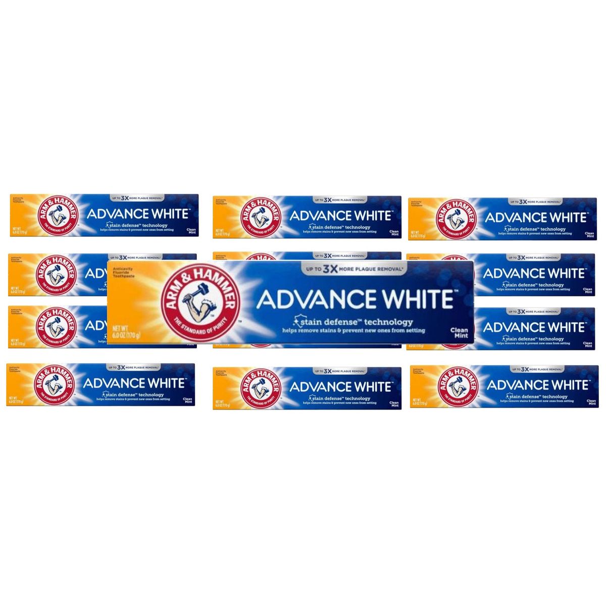 Arm & Hammer Advance White Extreme Whitening Toothpaste Clean Mint 6 Oz