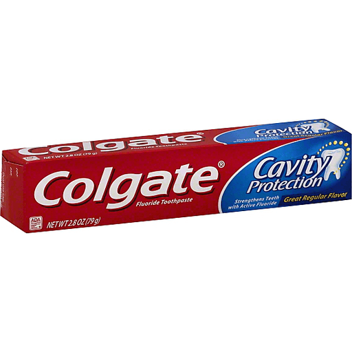 Colgate Cavity Protection Fluoride Toothpaste Great Regular Flavor