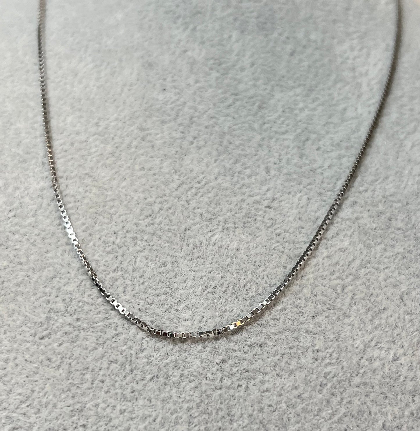 Sterling Silver Venetian Chain 20”