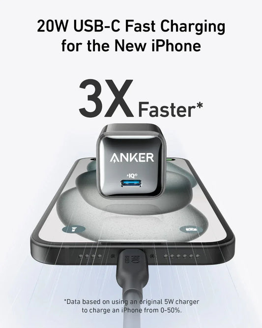 Cargador nano Anker (20 W)