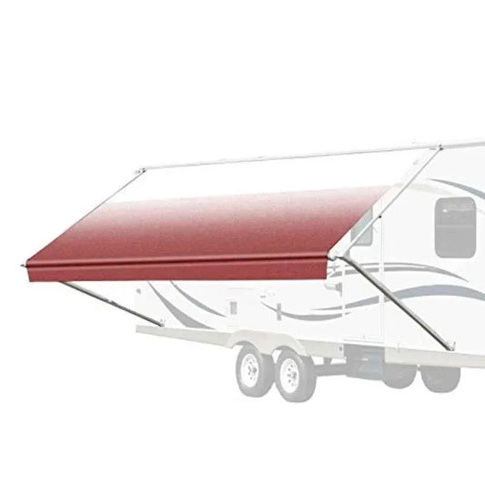 ALEKO RVAWM8X8BUR25 8'X8' Retractable Motorized RV or Home