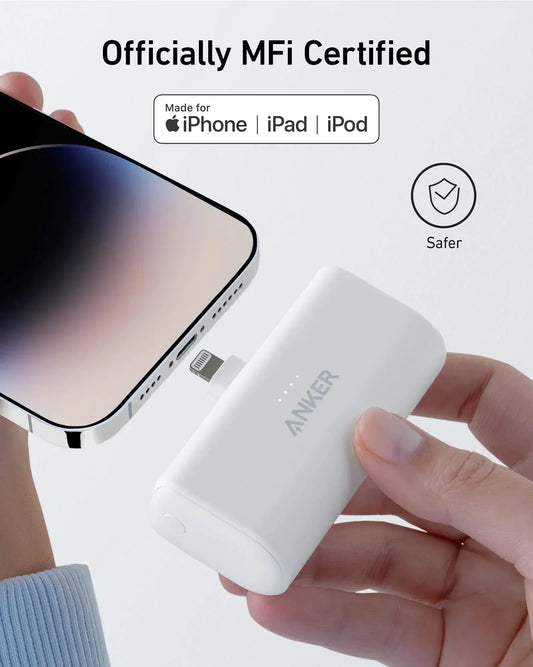 Anker Nano Power Bank (12W, Dahili Lightning Konnektör)