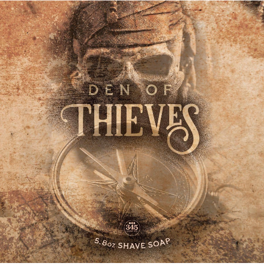 345 Soap Co. Den Of Thieves Aftershave Splash 100ml