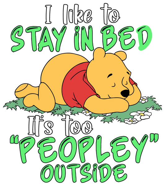 Winnie The Pooh - It's Too Peopley Outside - Digital Download