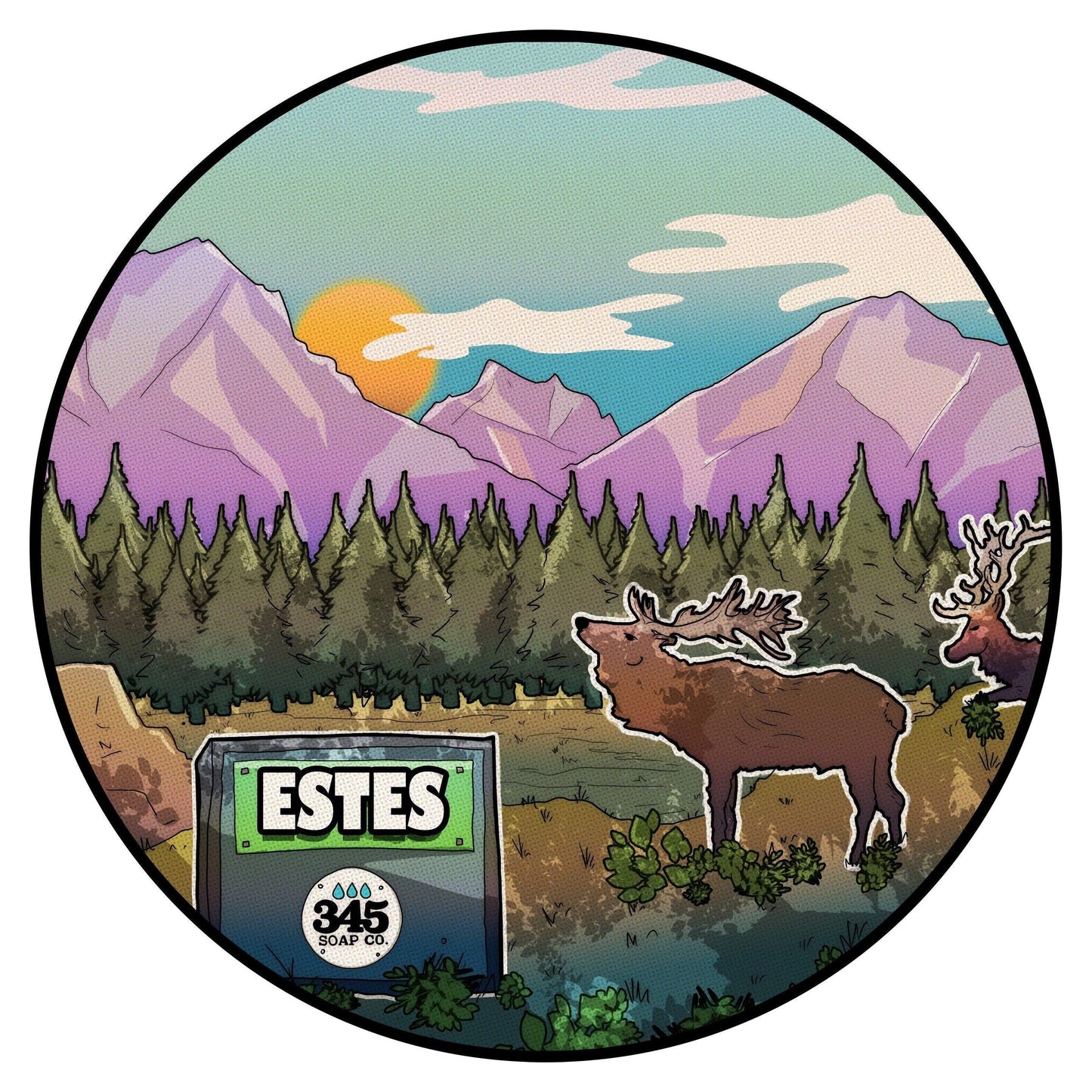 345 Soap Co. Estes Aftershave 100ml