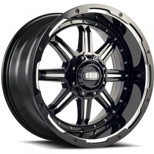 Grid Wheels 118955M1 18 inç Çap x 9 inç GD10 0 mm Ofset, 5 x 150