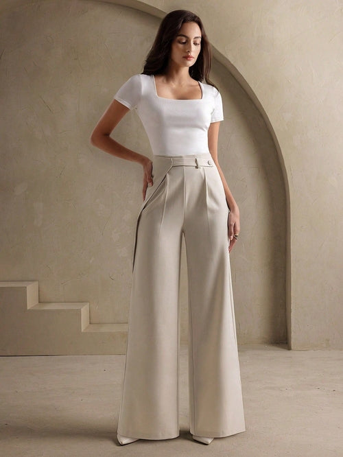 Spring Autumn Popular Slimming Women Casual Pants Loose Drooping High